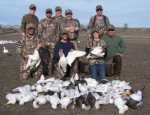 guided snow goose hunt NW Missouri