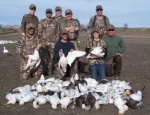 guided snow goose hunt NW Missouri