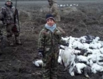 Missouri spring snow goose hunting