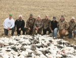 snow goose hunting trip